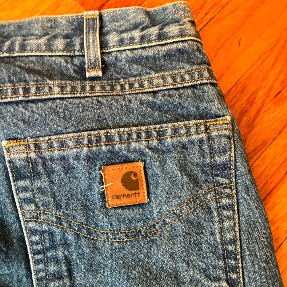 Men’s Carhartt Insulated Jeans - 32x34 - Picture 11 of 11